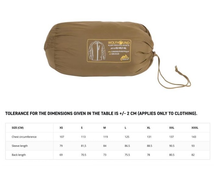 Helikon-Tex Wolfhound Jacket Climashield Apex 67g (KU-WLF-NL) - immagine 12