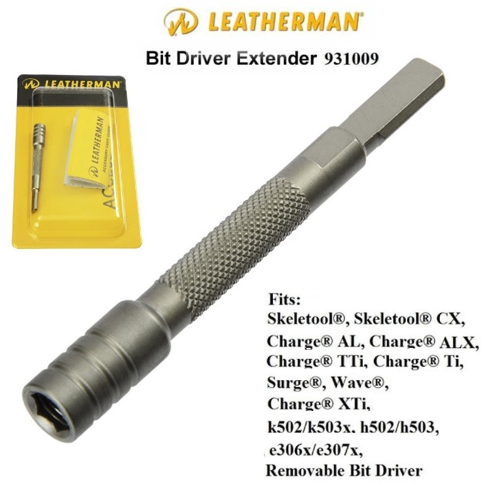 Leatherman BIT Driver Extender - silver 931009
