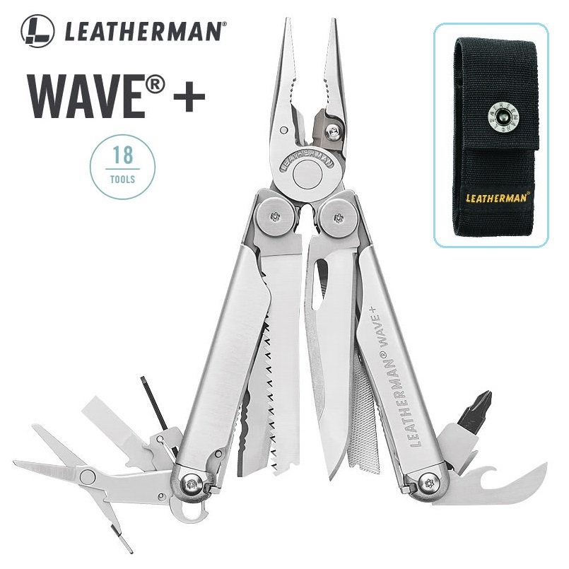 Leatherman Wave Plus pinza multiuso silver (832525)