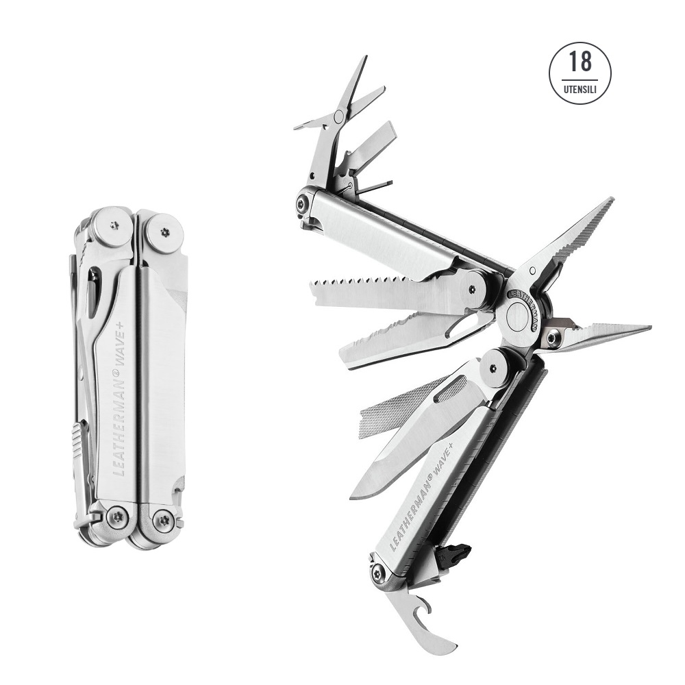 Leatherman Wave Plus pinza multiuso silver (832525) - immagine 2