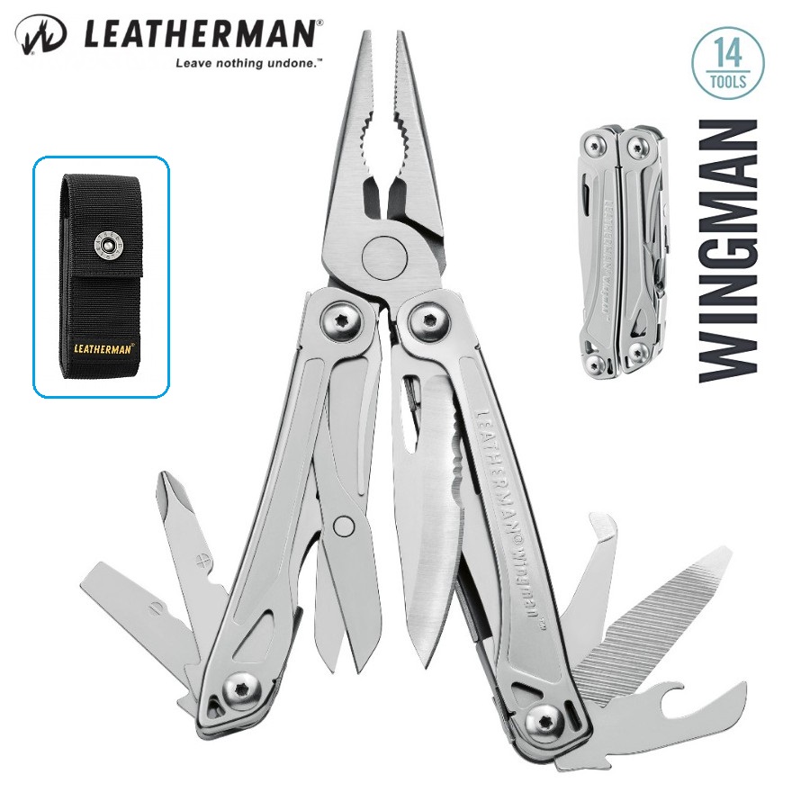 Leatherman Wingman Multiuso Con Taschina Nylon Nera - 832523