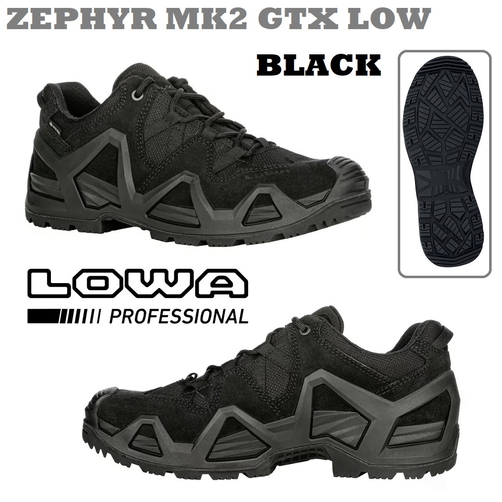 LOWA ZEPHYR MK2 LOW GTX BLACK