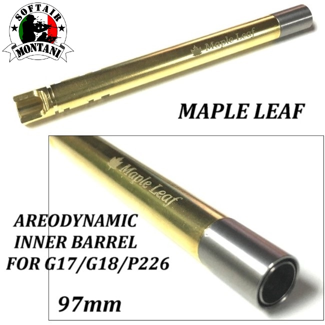 MAPLE LEAF Crazy Jet Areodynamic Inner Barrel for Marui P226/G17/G18C series