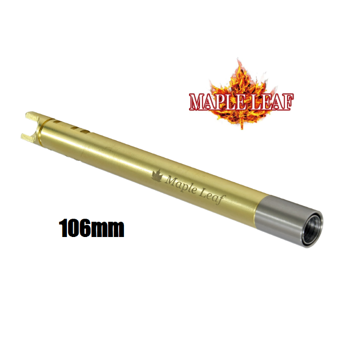 MAPLE LEAF Crazy Jet Areodynamic Inner Barrel 106mm for Marui /KJ/VFC/WE