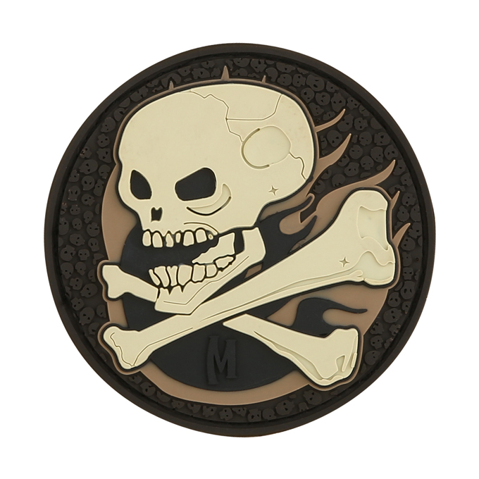 Maxpedition " SKULL" PVC patch arid