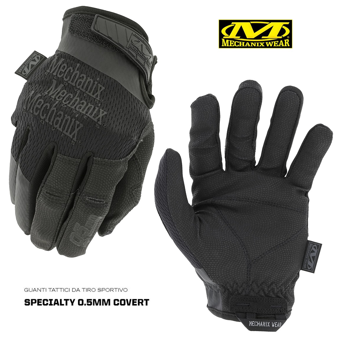 MECHANIX GUANTO SPECIALTY 0.5MM BLACK (MSD-55-008)