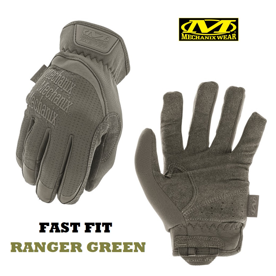 MECHANIX FAST FIT GLOVE RANGER GREEN (MX-FFTAB-60 RG)