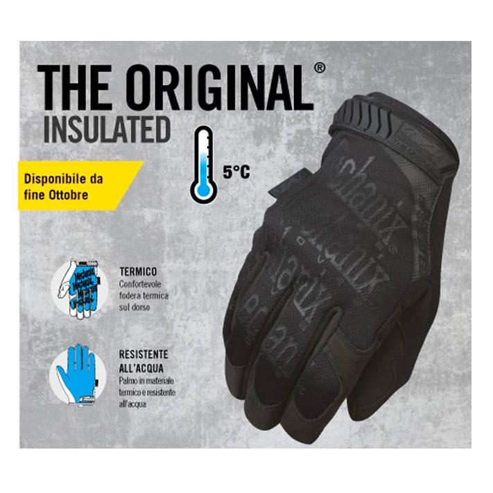 Mechanix Original Insulated glove black - immagine 2