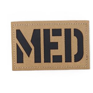 " MED " DESERT INFRARED - LASER CUT STYLE PATCH