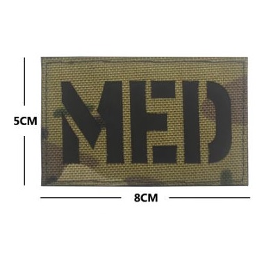 " MED " MULTICAM INFRARED - LASER CUT STYLE PATCH