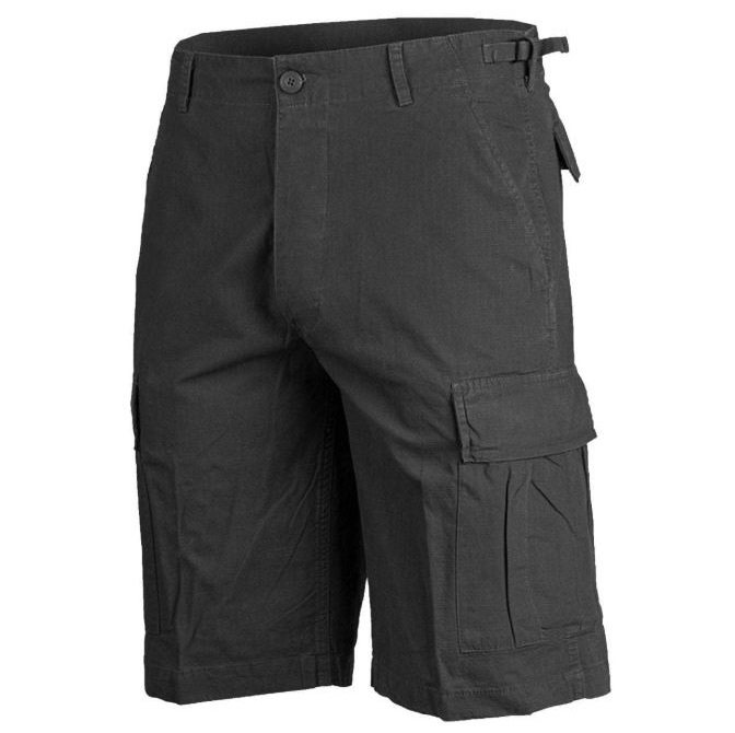 Mil-tec Bermuda Verde-Khaki-Nero 100% Cotone Rip-Stop - immagine 4