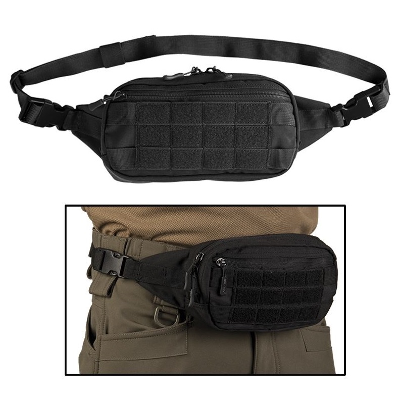 Mil-Tec Black Funny Pack Molle - marsupio (13512502)