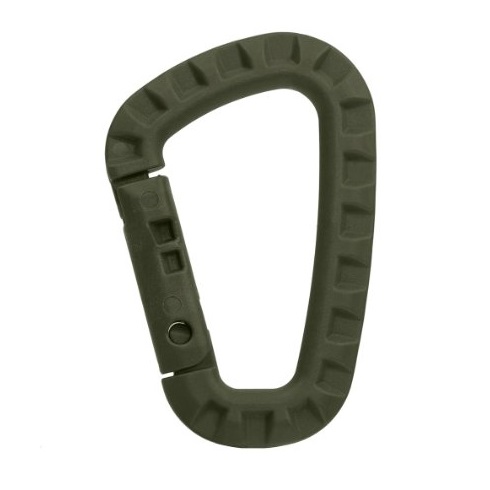 Mil-Tec Moschettone in plastica verde oliva