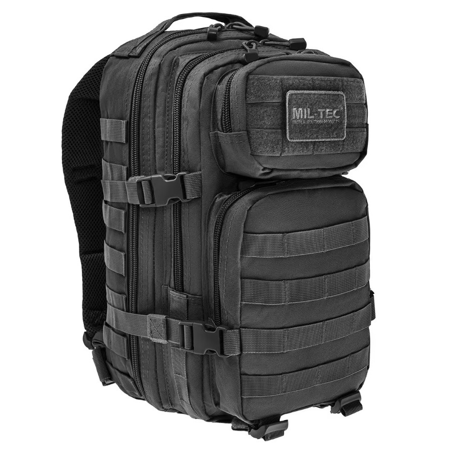 Mil-Tec Black Small Assault pack- 20lt