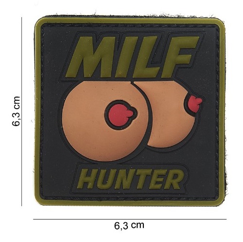 101 INC MILF HUNTER full color PVC patch