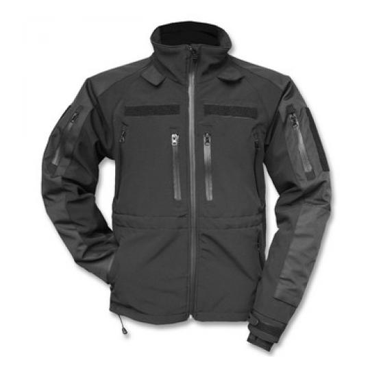Mil Tec Soft-shell windproof Jacket nero