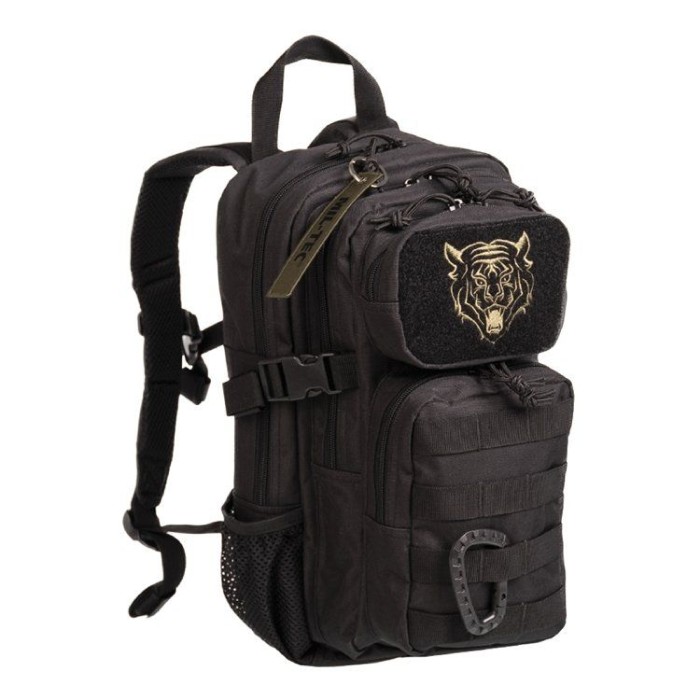 Mil-tec Kids US Assault Backpack BLACK - 14 litri (14001102)