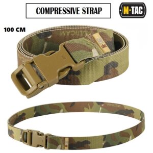 M-TAC COMPRESSIVE STRAP MULTIC GEN.2 - stringhe compressione lunghezza 100 cm - Vendute singolarmente.