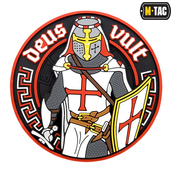 M-Tac "Deus Vult" 3D PVC patch - Image 6