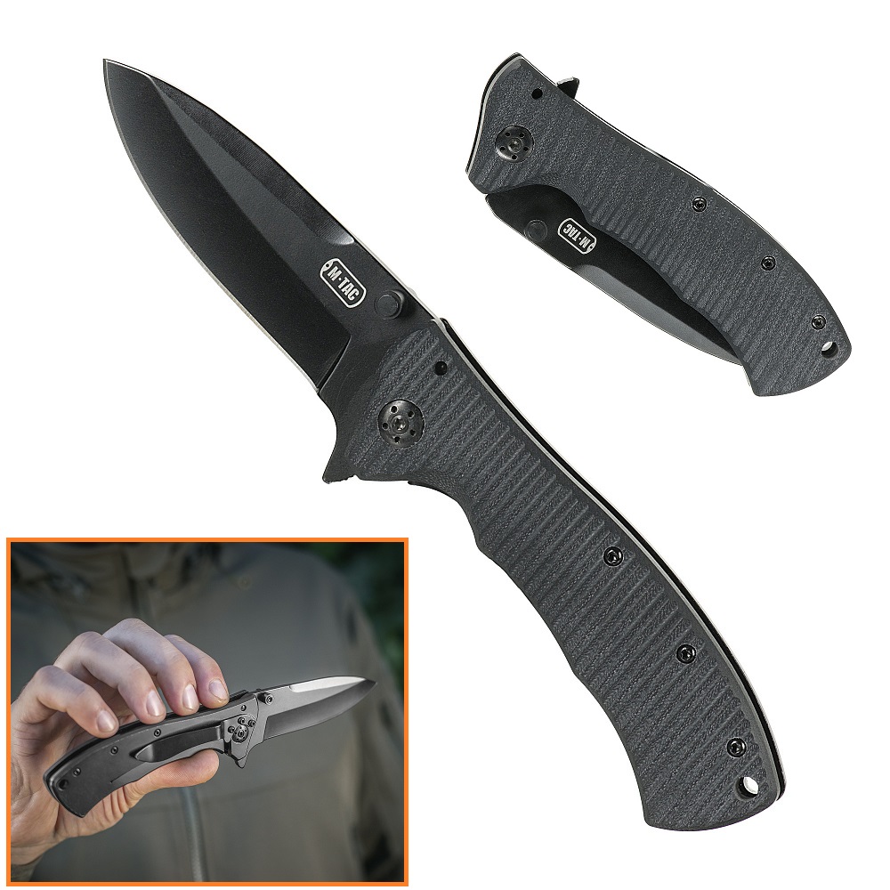 M-Tac Folding Knife Type 7 Black
