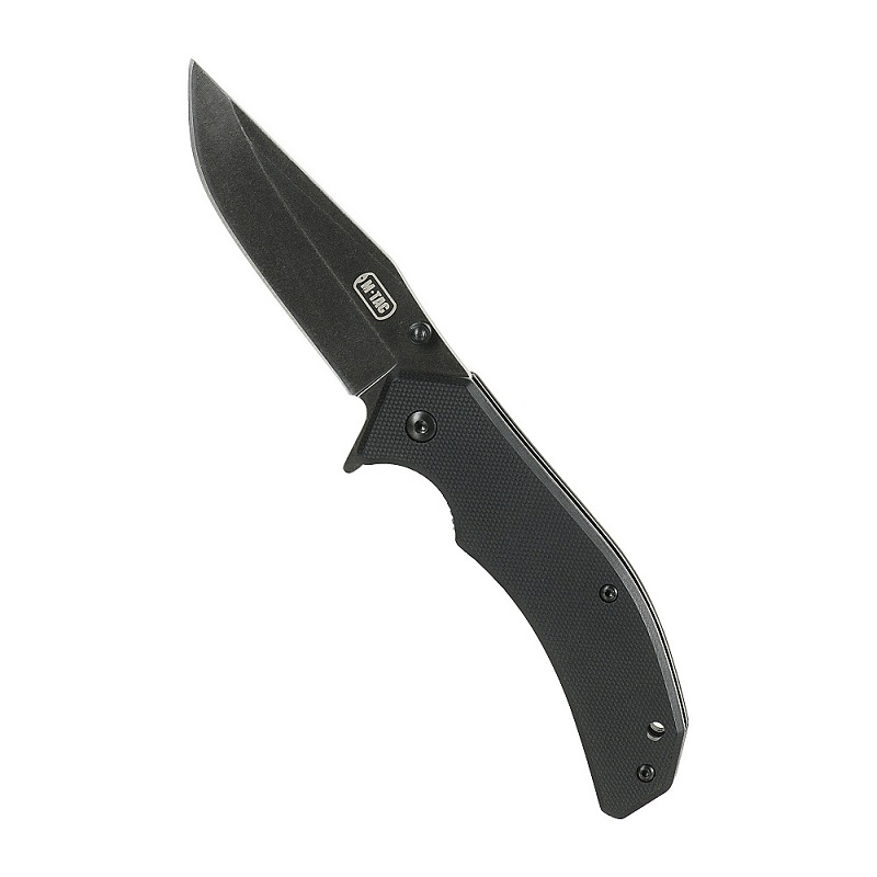 M‑Tac Folding Knife Type 8 Black · Coltello Pieghevole EDC · Clip Point · G10 - immagine 4