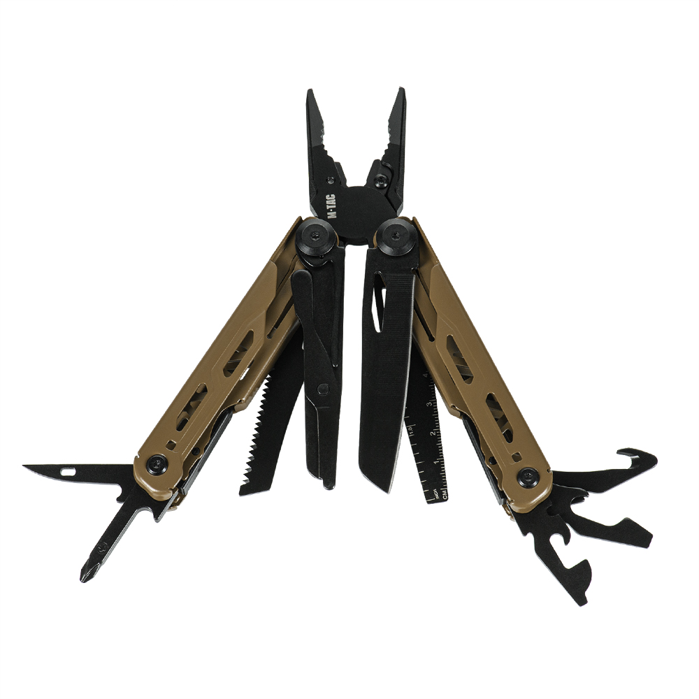 M-TAC Multitool EDC Type 13 Coyote/Black - pinza multiuso