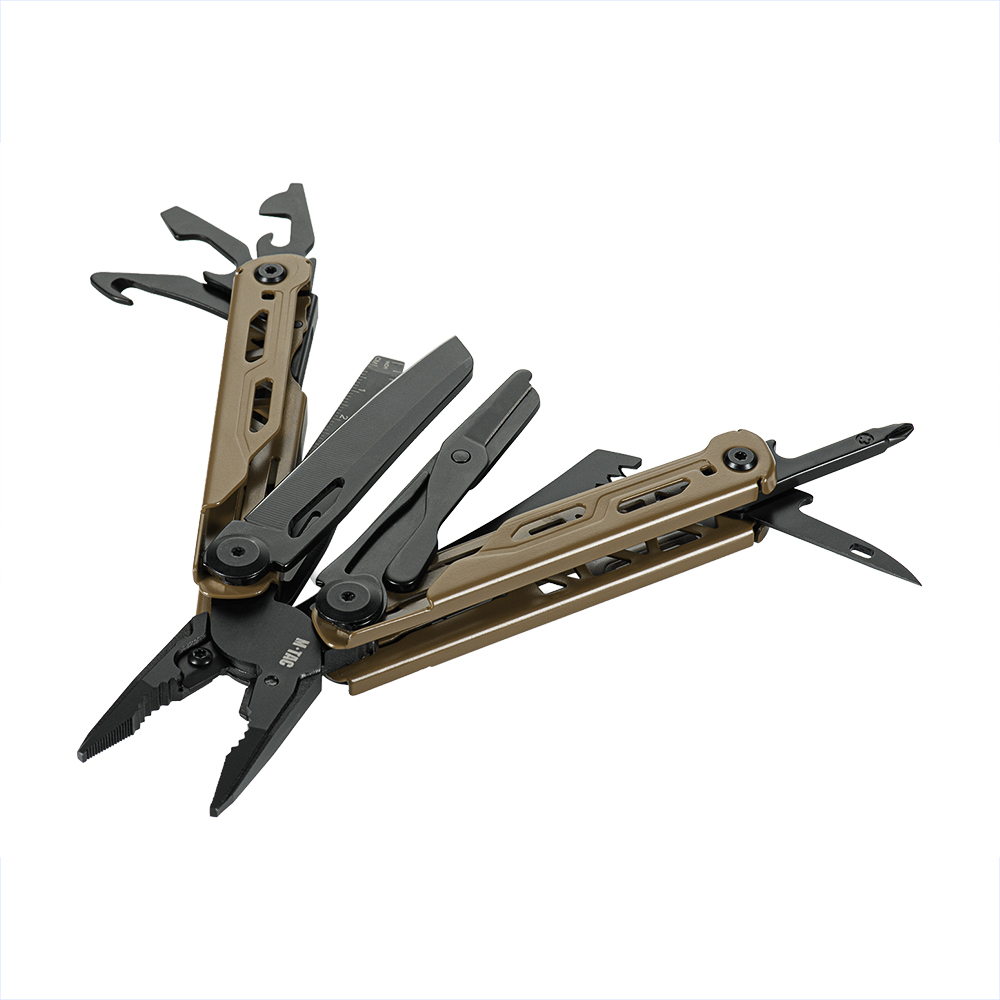 M-TAC Multitool EDC Type 13 Coyote/Black - pinza multiuso - Image 2