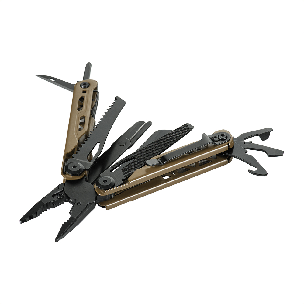 M-TAC Multitool EDC Type 13 Coyote/Black - pinza multiuso - Image 3