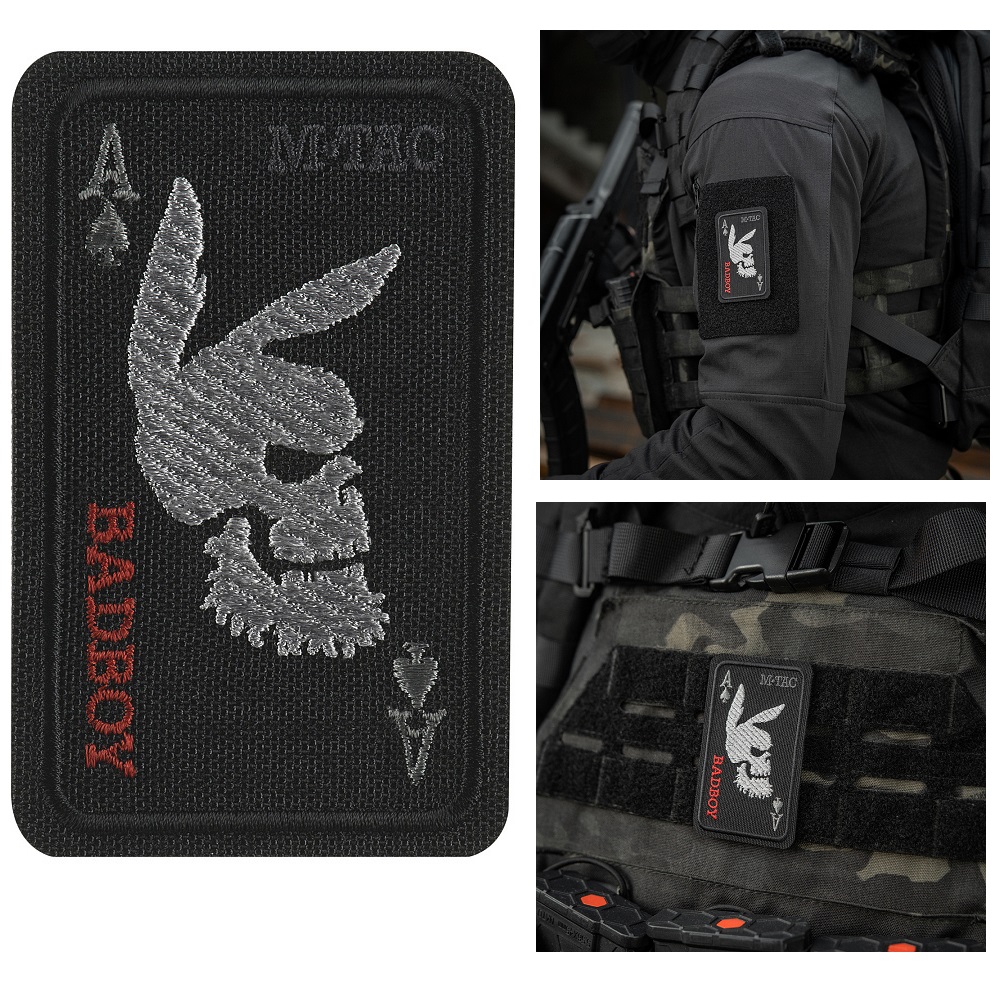 M-TAC BAD BOY BLACK PATCH