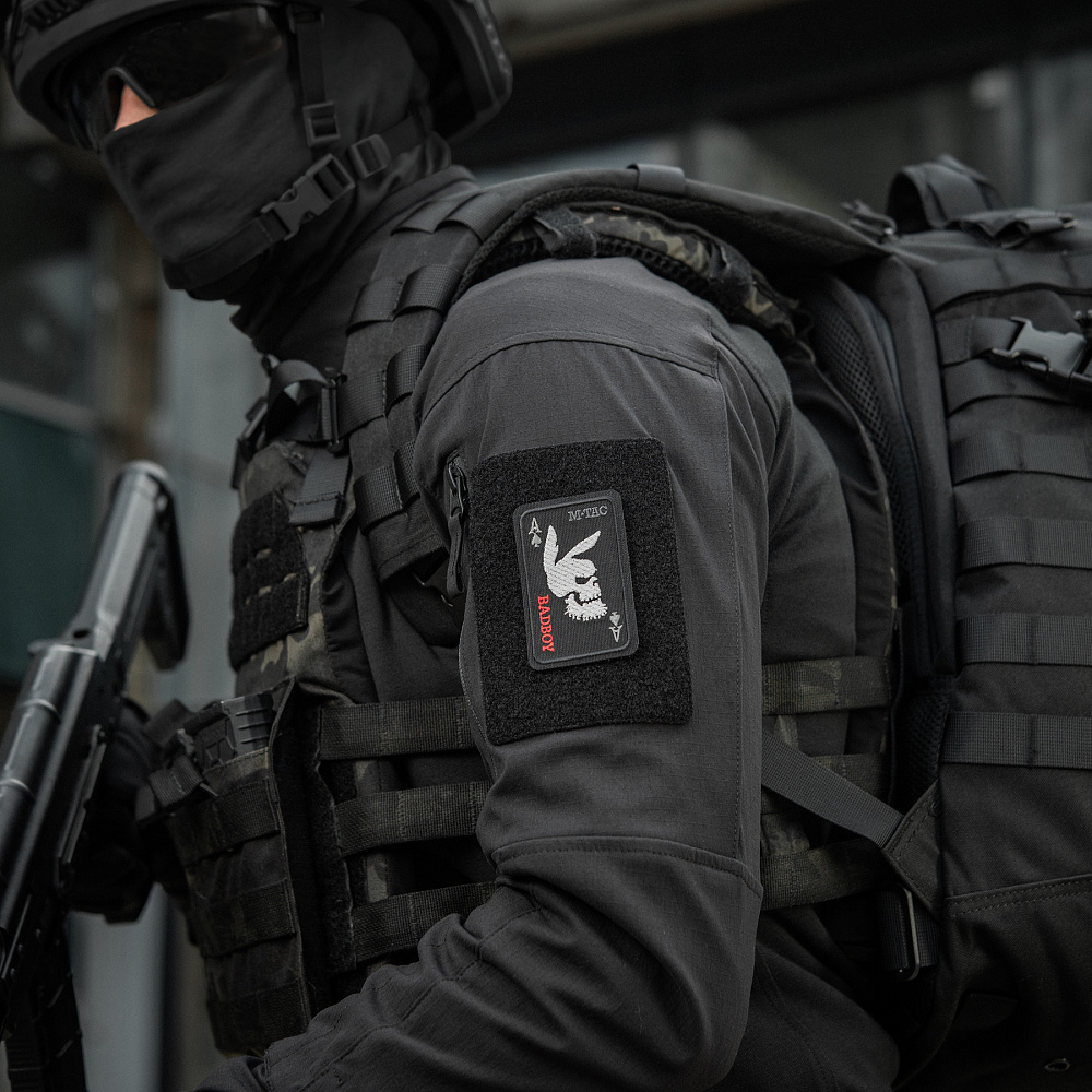 M-TAC BAD BOY BLACK PATCH - immagine 2