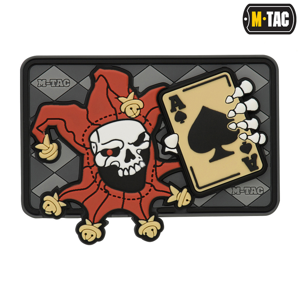 M-Tac Patch Joker Skull 3D PVC - Image 3