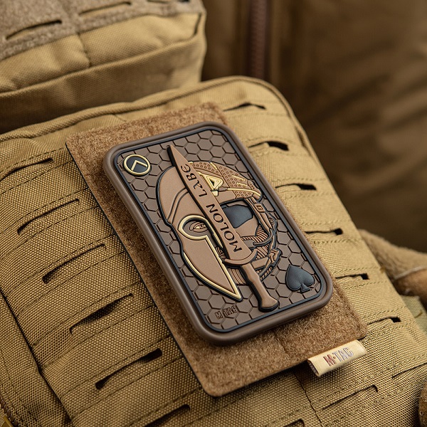 M-Tac "Molon Labe Ace" 3D PVC PATCH - Image 3