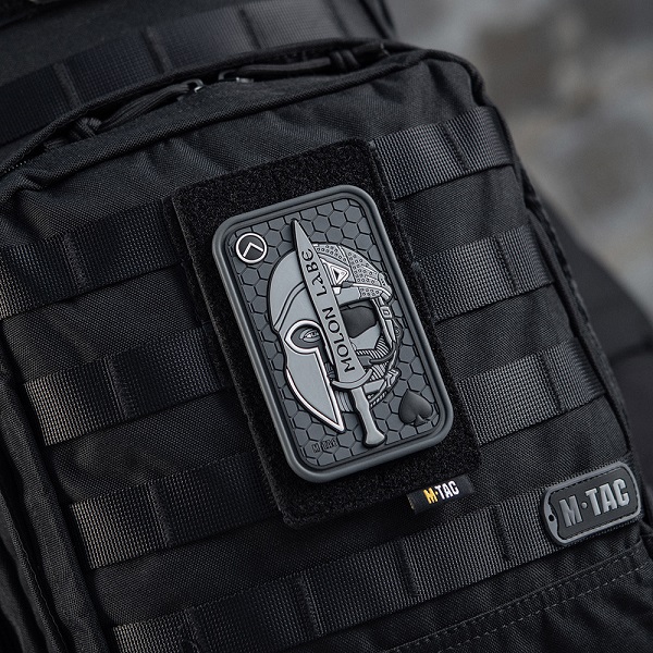 M-Tac "Molon Labe Ace" 3D PVC PATCH - Image 4