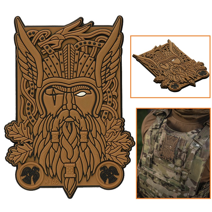 M-Tac patch Odin 3D PVC Coyote