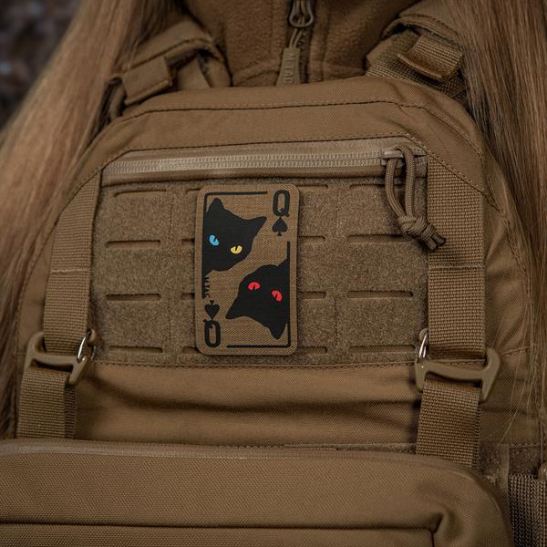 M-Tac Queen of spades - Laser cut patch coyote - Image 2