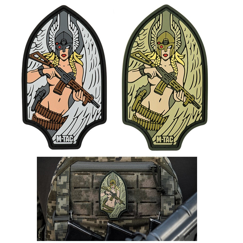 M-Tac Patch Spades Valkyrie PVC- con velcro sul retro 