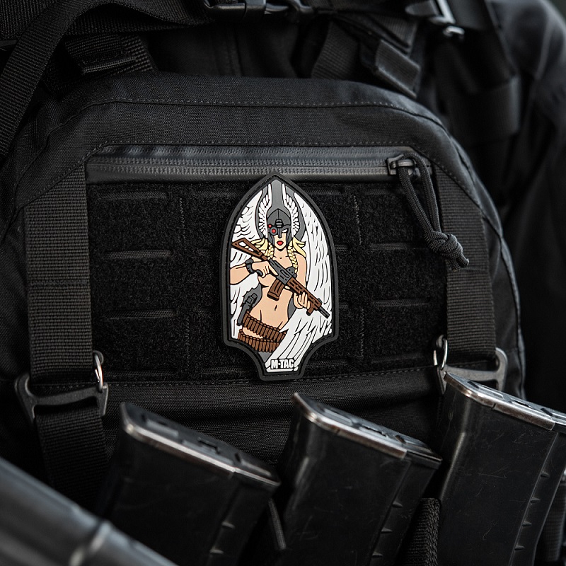M‑Tac Patch Spades Valkyrie PVC · Arrowhead · Valchiria · M4 · 11×6,5 cm - immagine 3