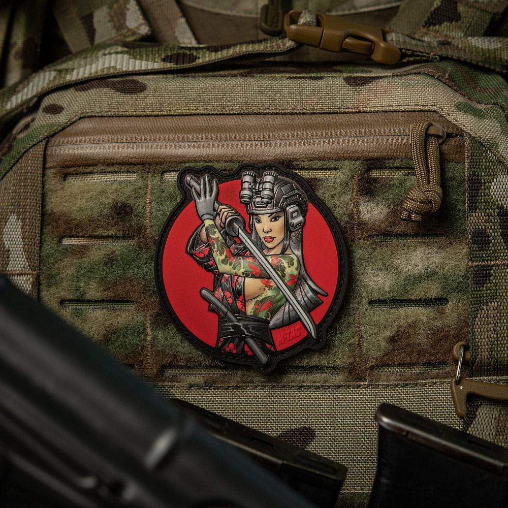 M-Tac Tactical girl #3 Watterfall PVC Patch - Image 4