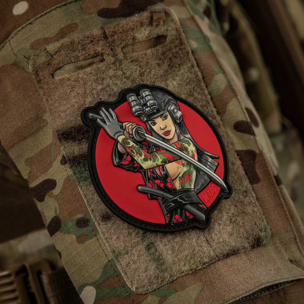 M-Tac Tactical girl #3 Watterfall PVC Patch - Image 3