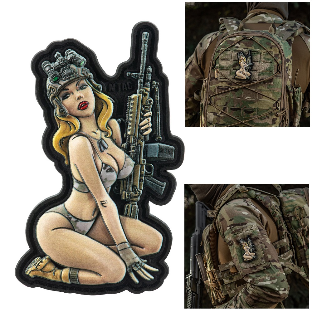 M-Tac Patch Tactical Girl #5 PVC