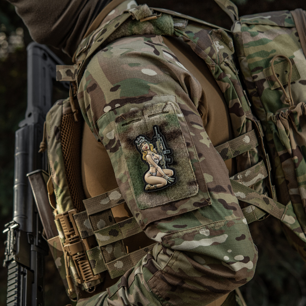 M-Tac Patch Tactical Girl #5 PVC - Image 2