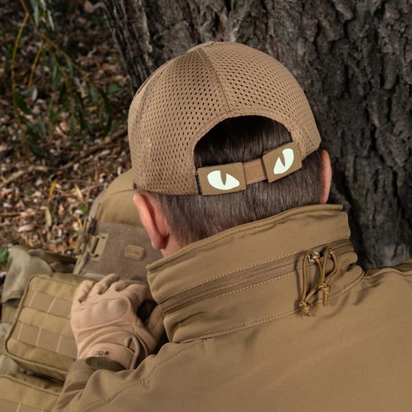 M‑Tac Tiger Eyes Patch Laser Cut · Glow · MOLLE · Coppia · 40×25 mm - immagine 9