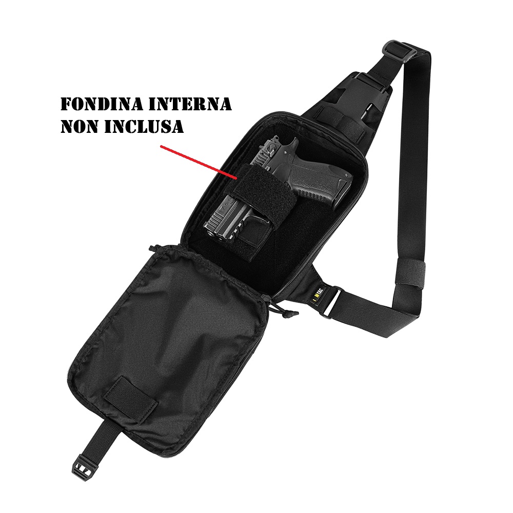 M-TAC Sling Pistol Bag Black - Image 2