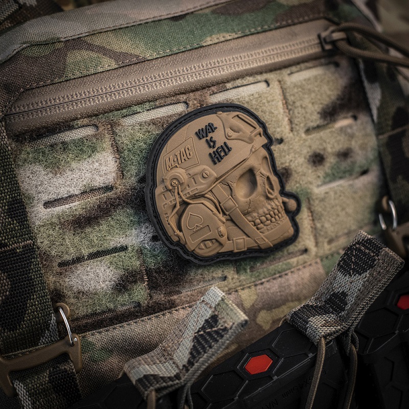 M-TAC "WAR IS HELL" PVC PATCH - immagine 3