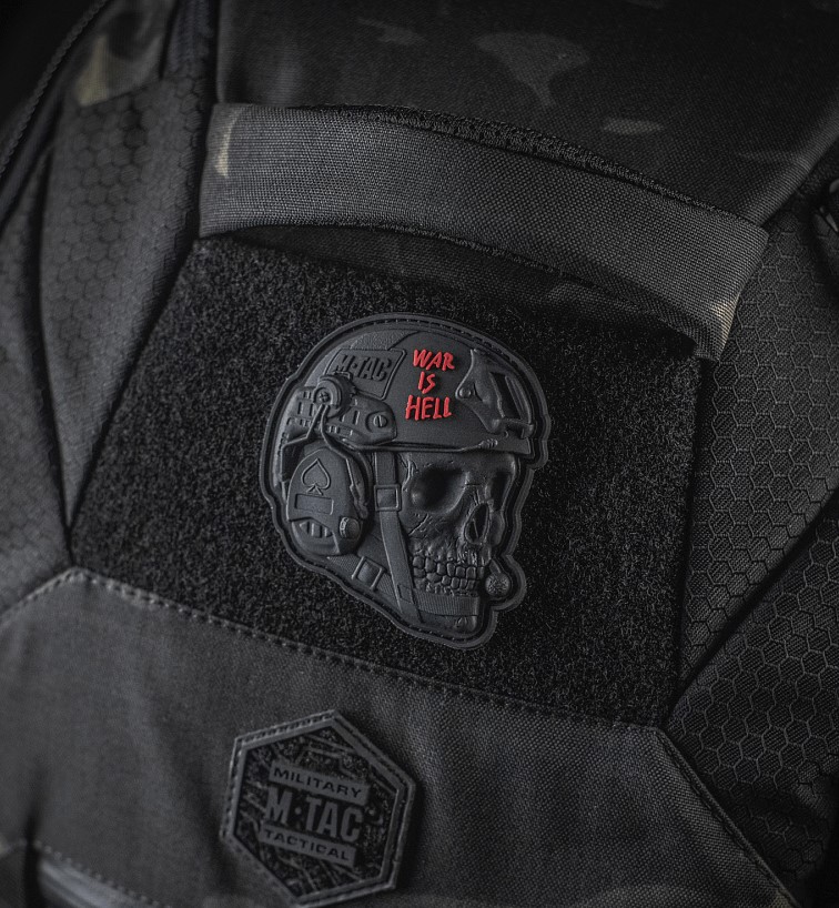 M-TAC "WAR IS HELL" PVC PATCH - immagine 5