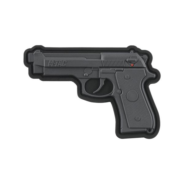M-Tac M92 Gun PVC Patch grey