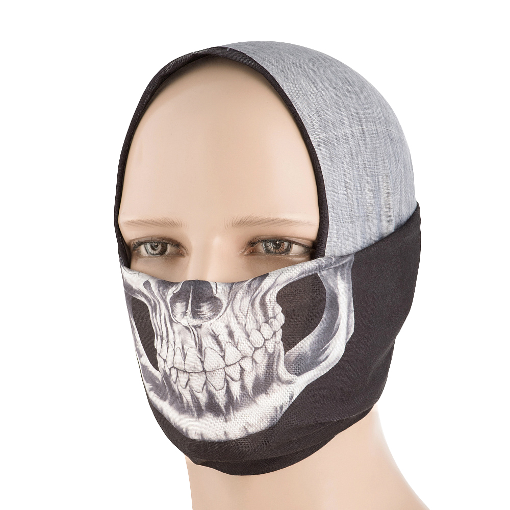 M-TAC Lightweight Tube Scarf Reaper Skull Black - sciarpa a tubo leggera nera - Image 4