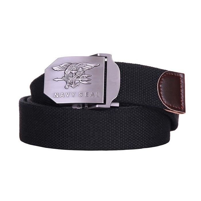 Helikon Tex Navy Seal Belt Black - cinta da pantalone nera- lunghezza 130 cm