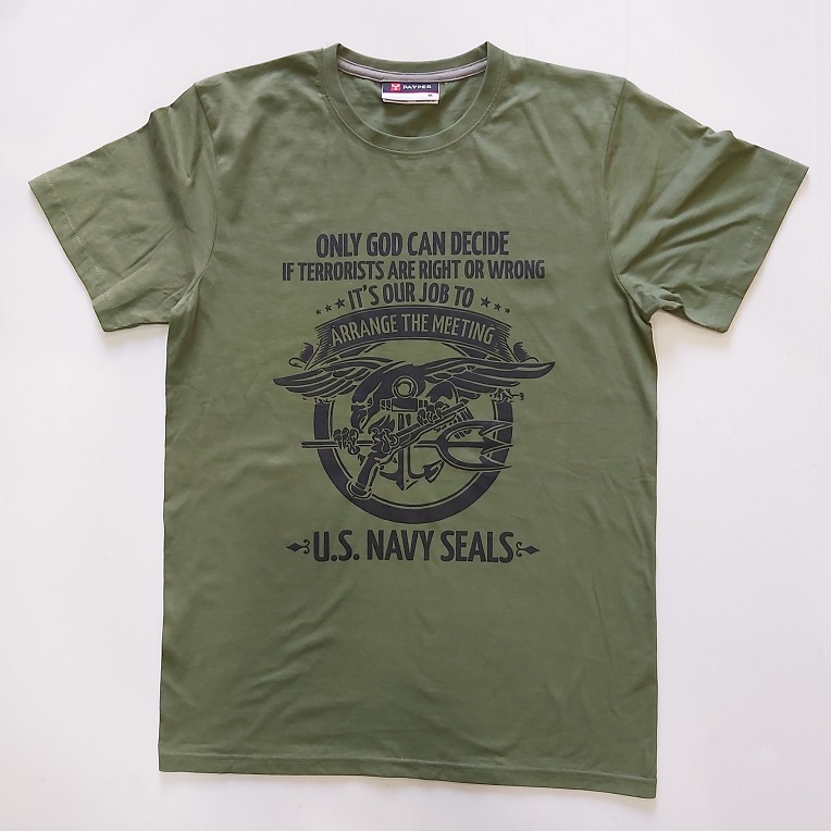 NAVY SEALS DEVGRU - T-shirt Olive Drab(verde oliva)