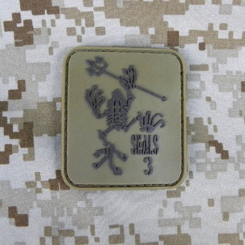 Navy Seals 3 Skull Frog PVC patch - immagine 2
